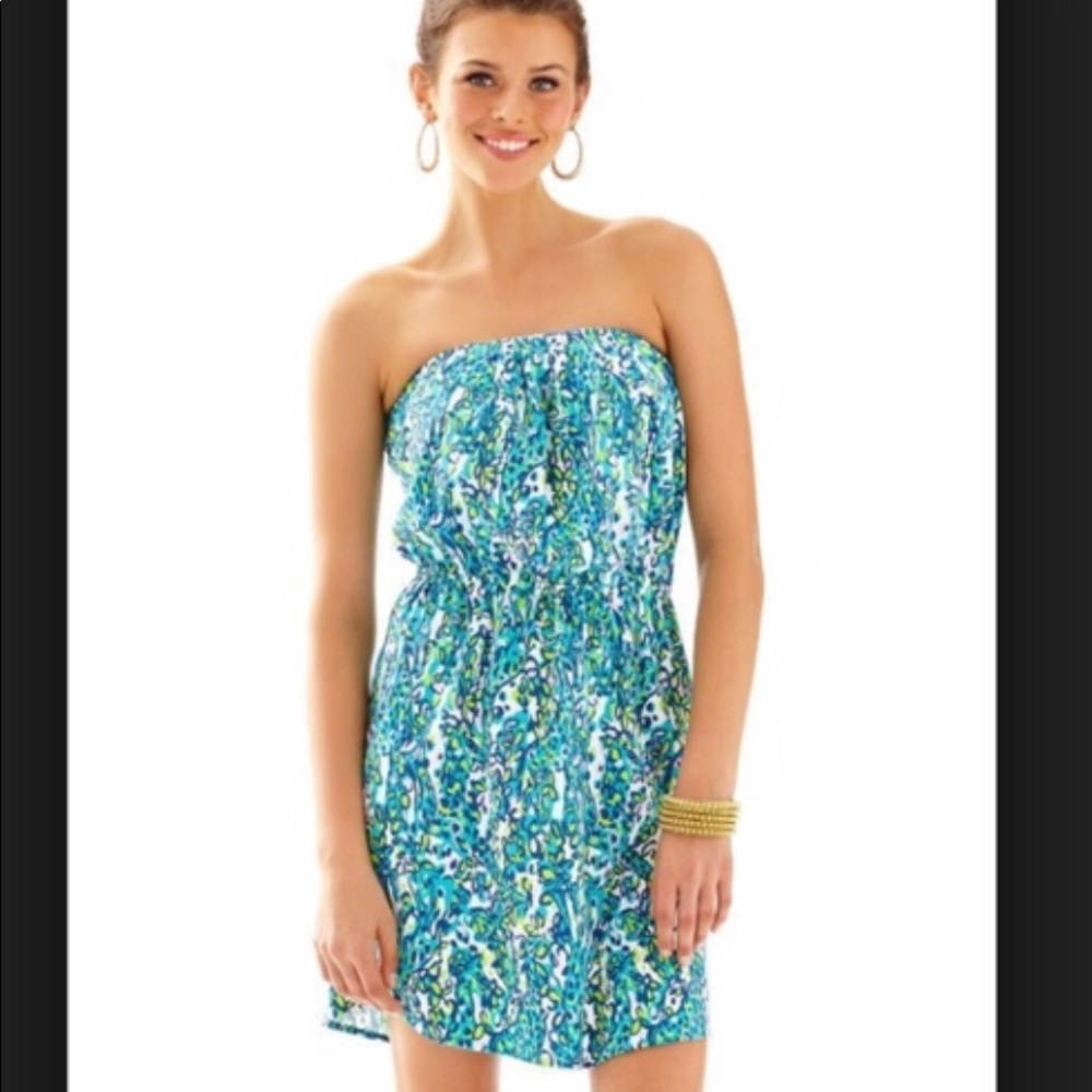 Lilly Pulitzer Windsor strapless dress